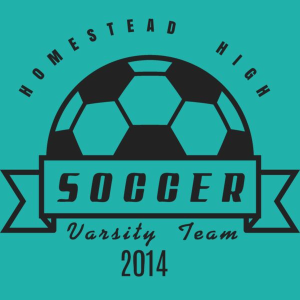 Soccer Template DNT001 BW Thumbnail