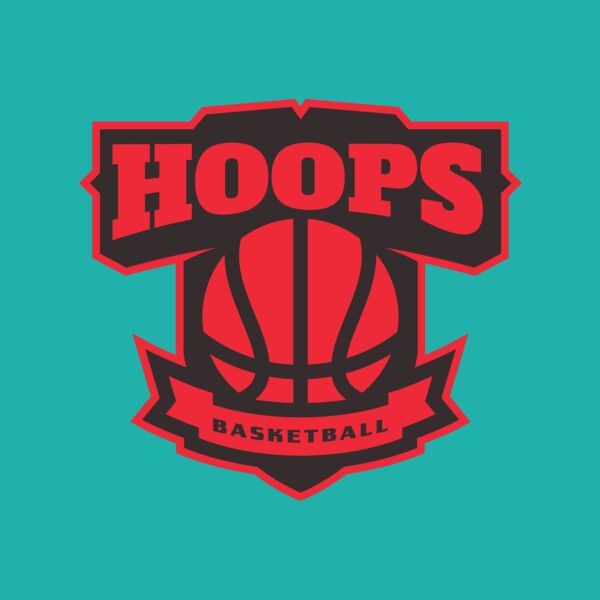 Hoops Basketball logo template  Thumbnail