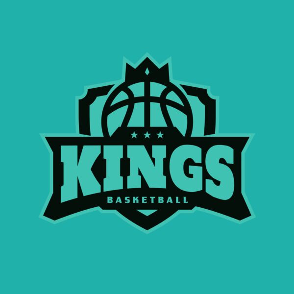 Kings Basketball Logo Template Thumbnail
