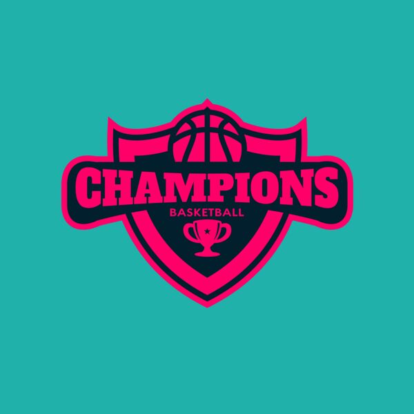 Champions Basketball League logo template Thumbnail