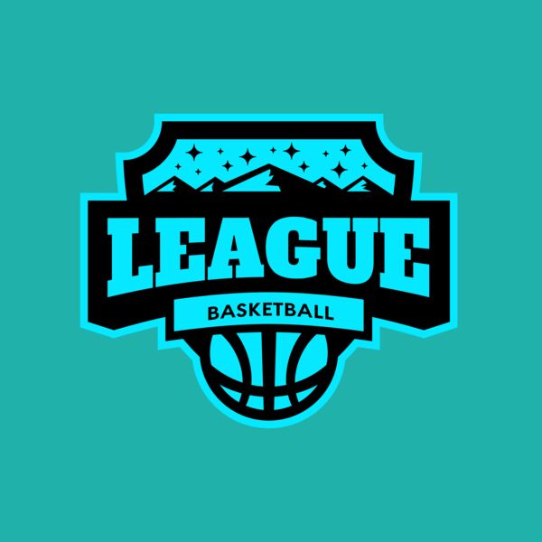 League Basketball logo template Thumbnail