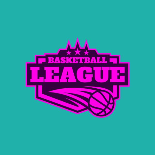 League Basketball logo template 02 Thumbnail