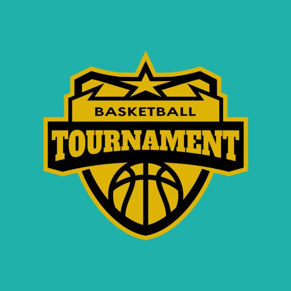 Tournament Basketball logo template 02 Thumbnail