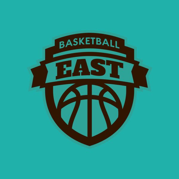 East Basketball logo template Thumbnail