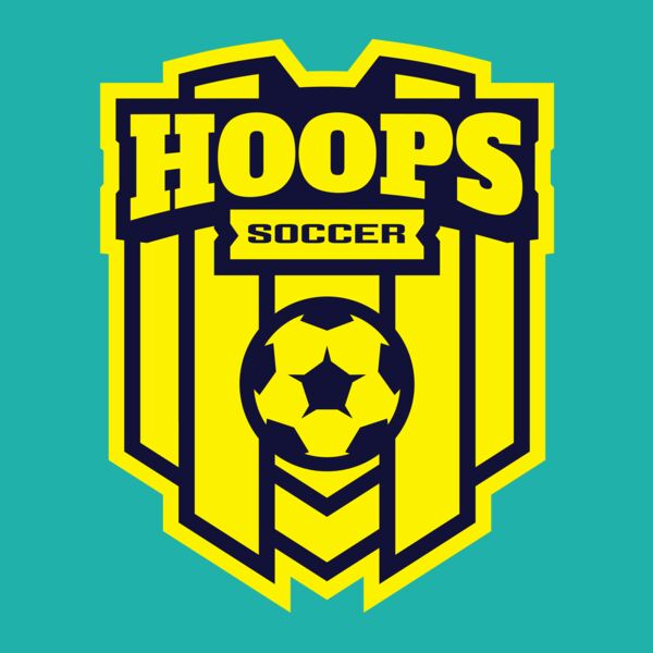 Hoops Soccer logo template Thumbnail