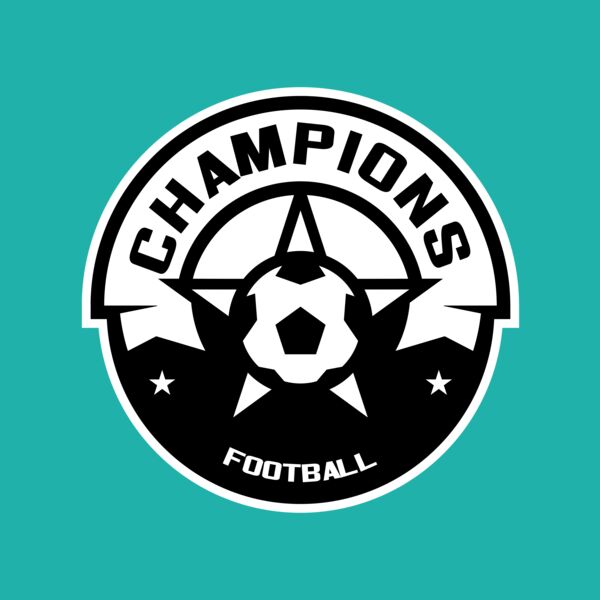Champions Football logo template Thumbnail