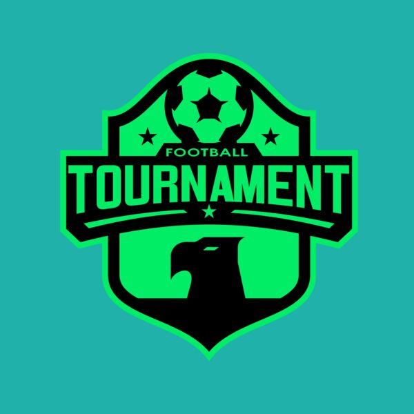 Tournament Football logo template 02 Thumbnail