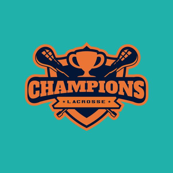 Champions Lacrosse Logo Template Thumbnail