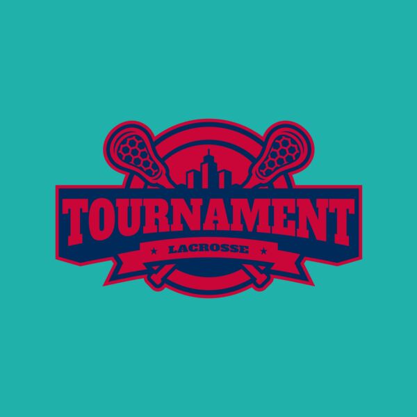 Tournament Lacrosse Logo Template Thumbnail