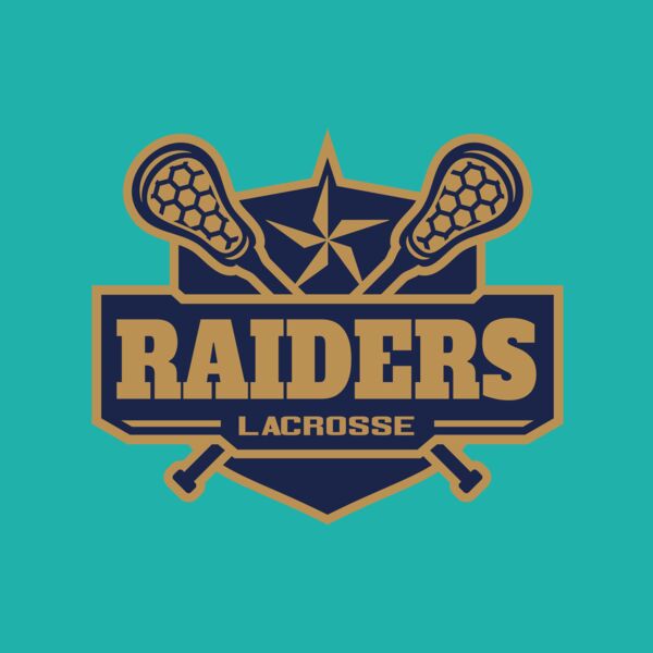 Raiders Lacrosse Logo Template Thumbnail