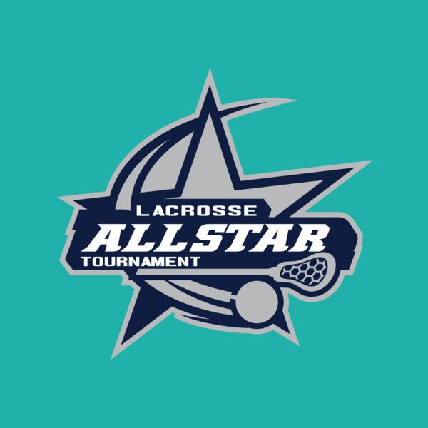 Allstar Tournament Lacrosse Logo Template 02 Thumbnail