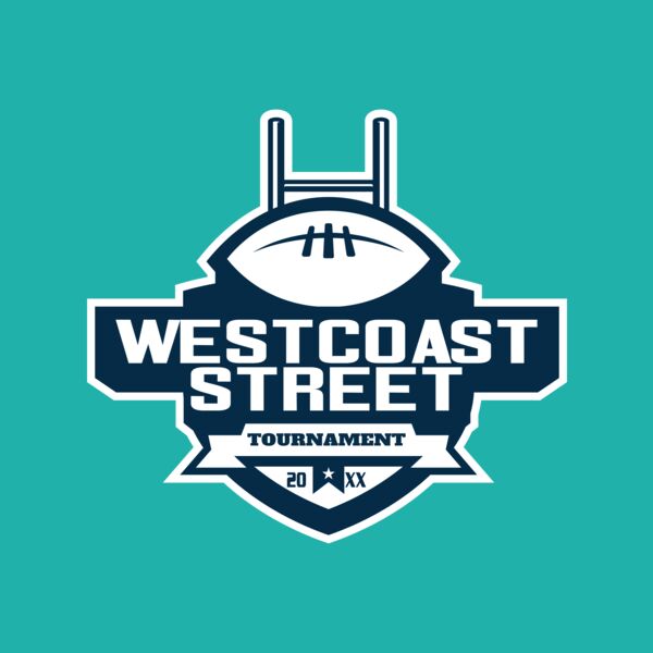 West Coast Street Tournament logo template Thumbnail