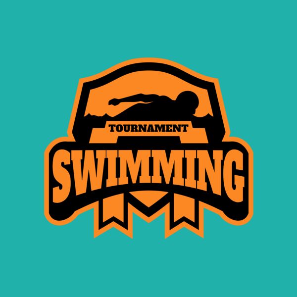 Swimming Tournament logo template 03 Thumbnail