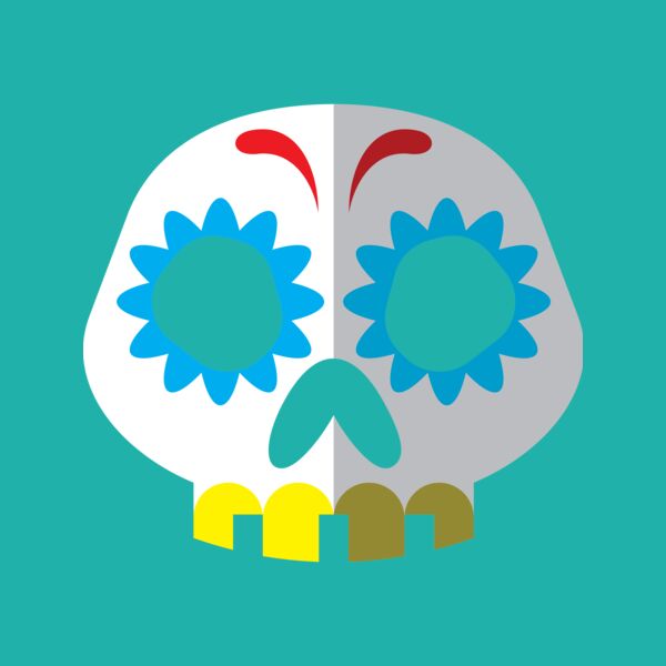 Elements Skull logo template 06 Thumbnail