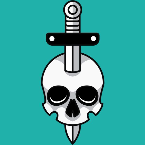 Elements Skull logo template 07 Thumbnail