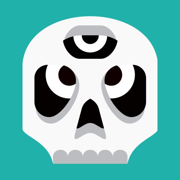 Elements Skulls logo template 18 Thumbnail