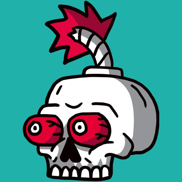 Elements Skulls logo template 85 Thumbnail