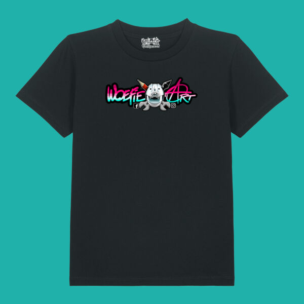 Kids t-shirt - Woefie cream Thumbnail