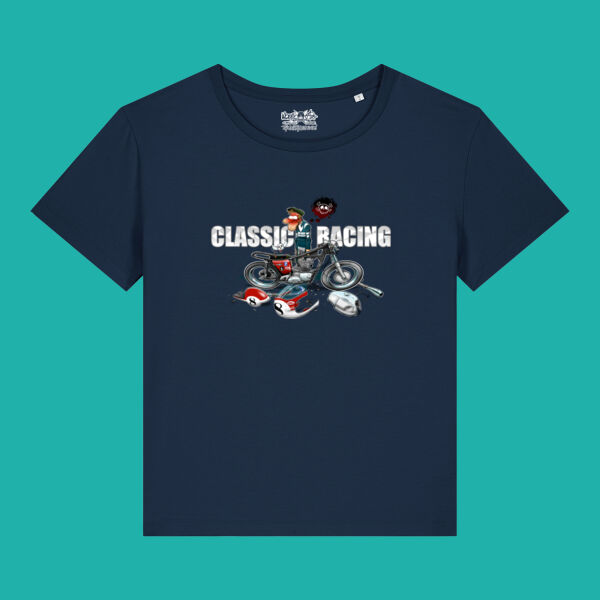 SERENA LADIES CLASSIC RACING DARK COLOURED SHIRT VARIANT  Thumbnail