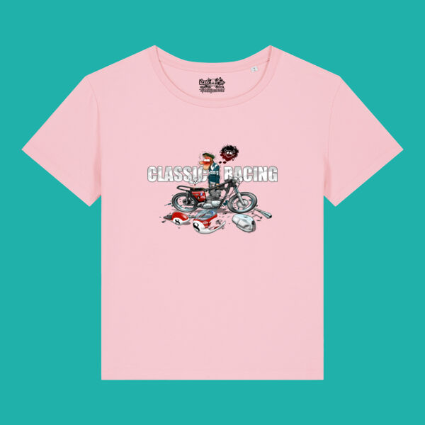 SERENA LADIES CLASSIC RACING LIGHT COLOURED SHIRT VARIANT Thumbnail