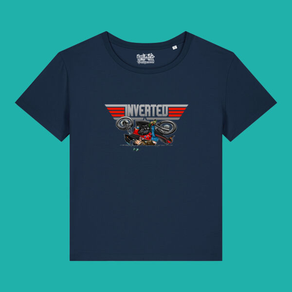 SERENA LADIES INVERTED DARK BLUE SHIRT VARIANT Thumbnail