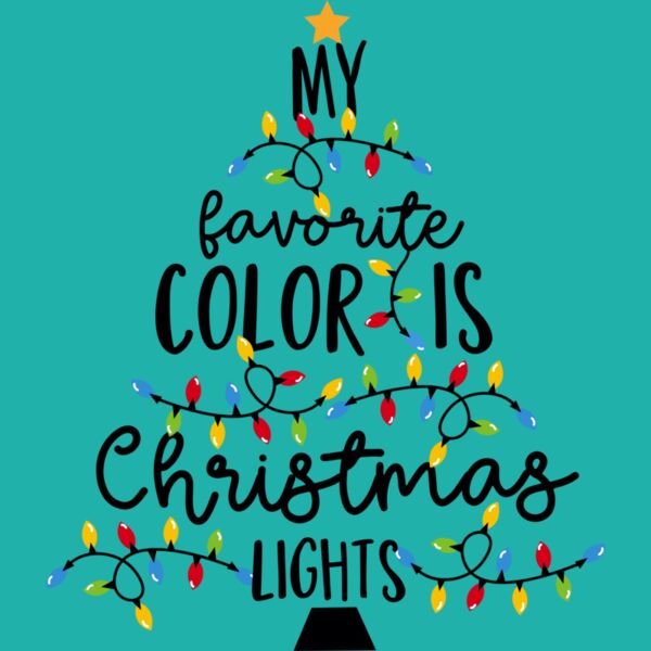 My favourite colour is christmas light Thumbnail
